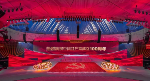 史無前例！利亞德10000㎡屏幕驚艷《偉大征程》舞臺